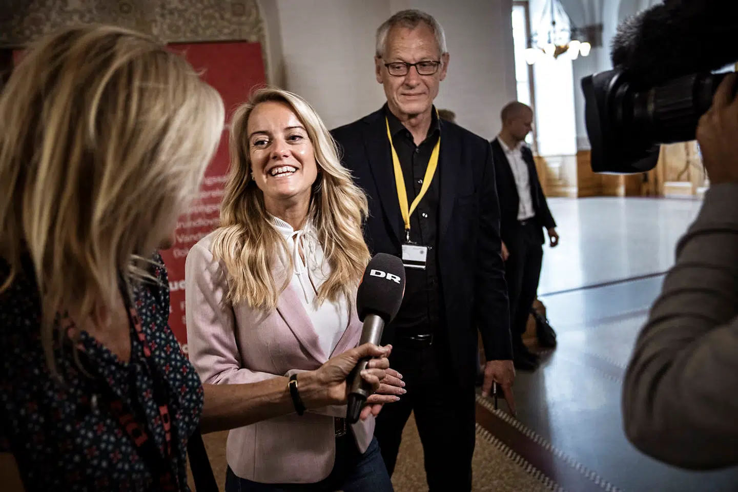 Nye Borgerliges folketingsgruppe og partileder Pernille Vermund har første dag på Christiansborg, efter de blev valgt ind i Folketinget.