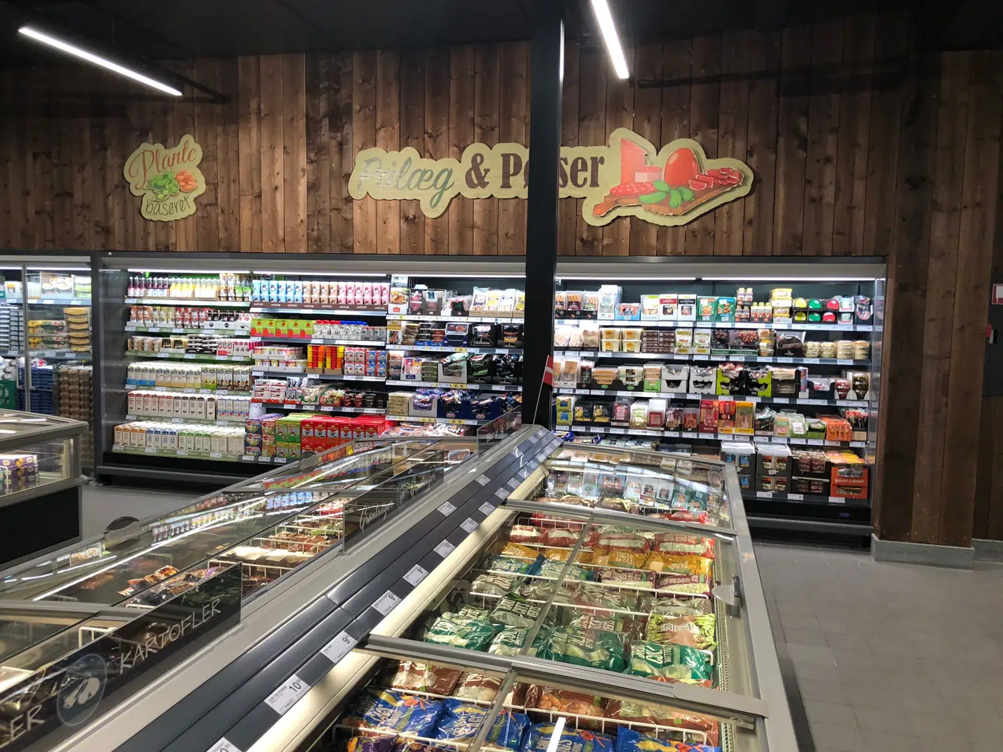 Et kig i den nye Netto-butik i Veri Centeret i Aarhus.