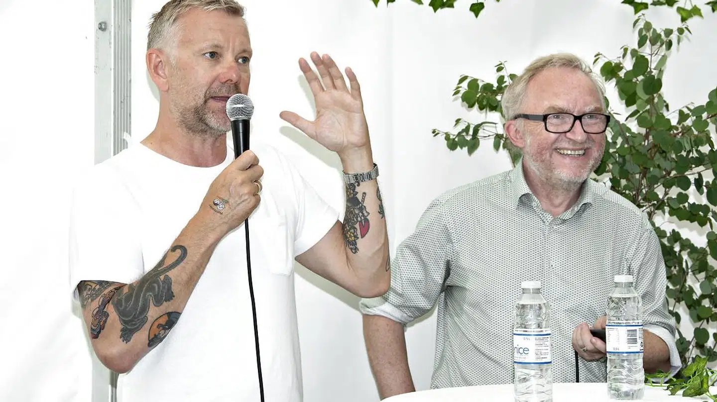 Casper Christensen taler med Jesper Theilgaard om sin rejse mod at spise plantebaseret.