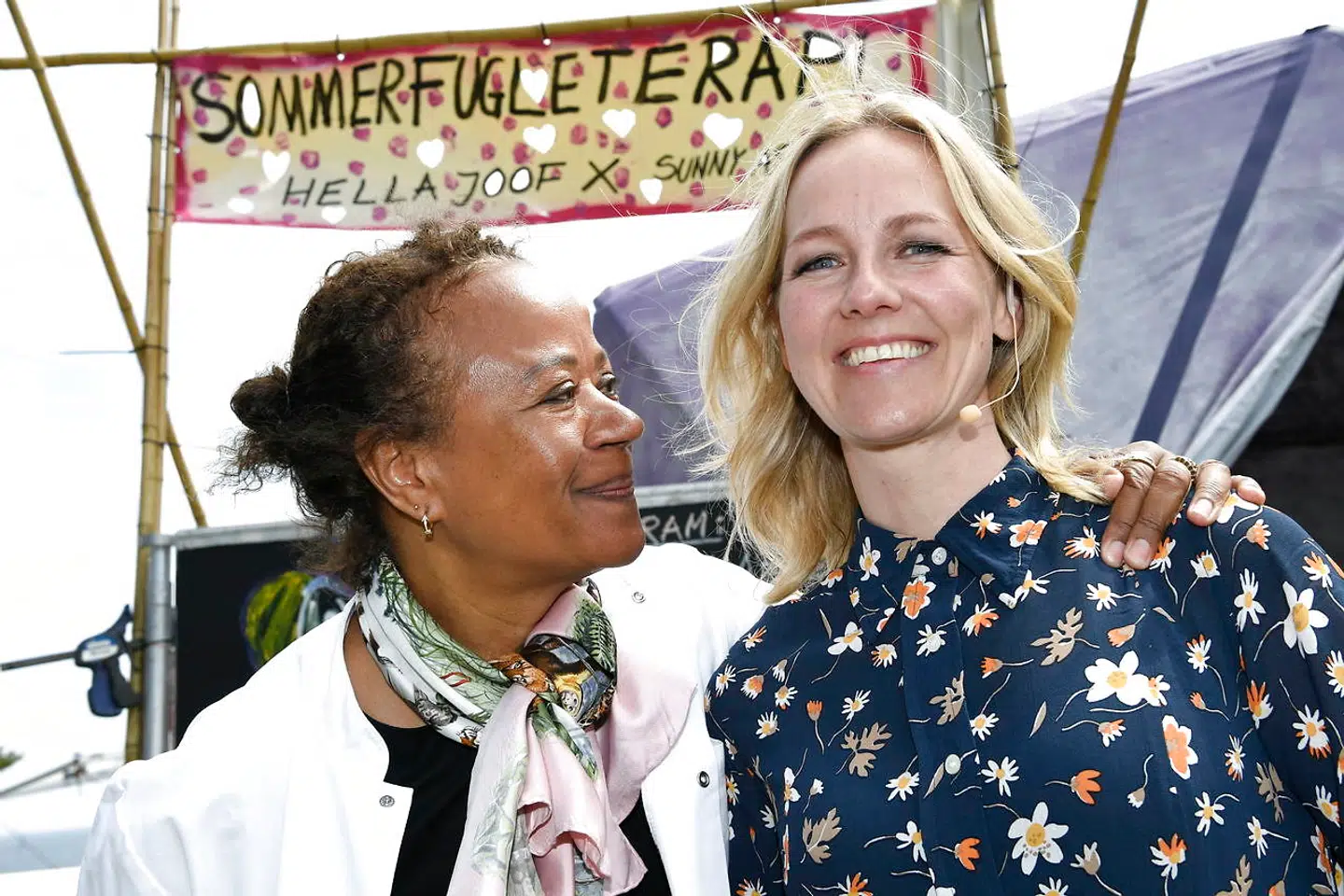 Hella Joof hjælper Ida Auken med at håndtere sin angst for klimaets tilstand.