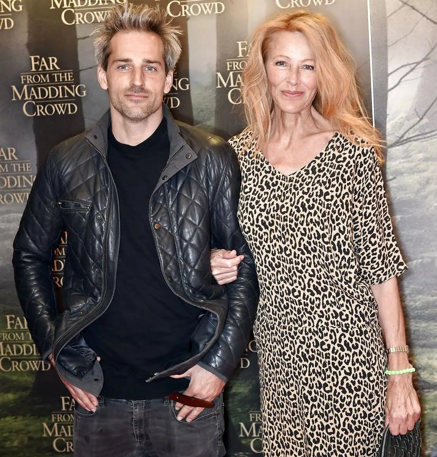 Arkivfoto. Suzanne Bjerrehuus og sønnen Oliver Bjerrehuus.