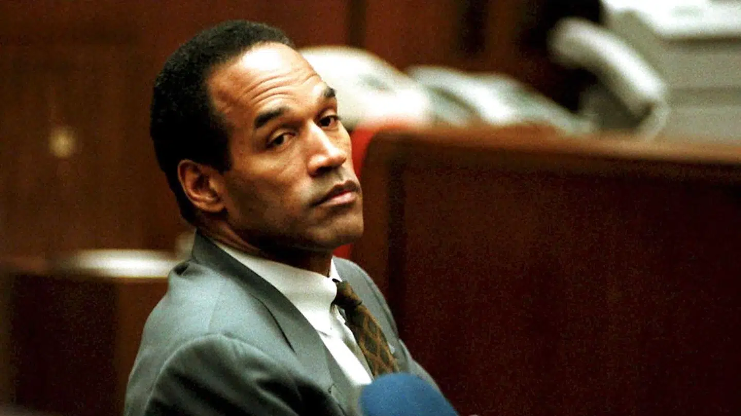 O. J. Simpson under retssagen i Los Angeles 08 December 1994.