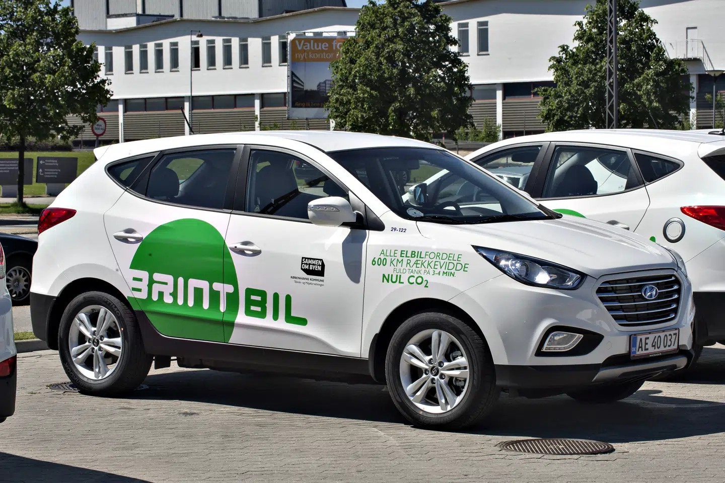 Mandag skete der en eksplosion på en brinttankstation i byen Sandvika omkring ti kilometer uden for byen. Derfor er danske stationer lukket ned.  (Arkivfoto) Jens Nørgaard Larsen/Ritzau Scanpix