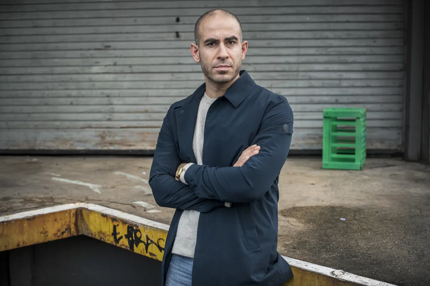 Journalist Abdel Aziz Mahmoud har sammen med kollegaen Petra Nagel taget springet fra DR til TV2, hvor de skal være en del af værtsholdet på TV2's nye talkshow. Søren Bidstrup/Ritzau Scanpix