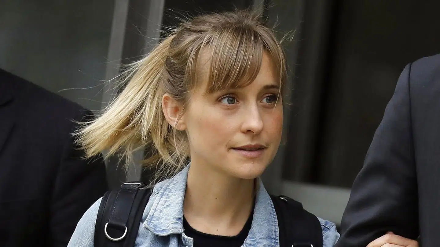 Smallville-skuespilleren Allison Mack. EPA/PETER FOLEY