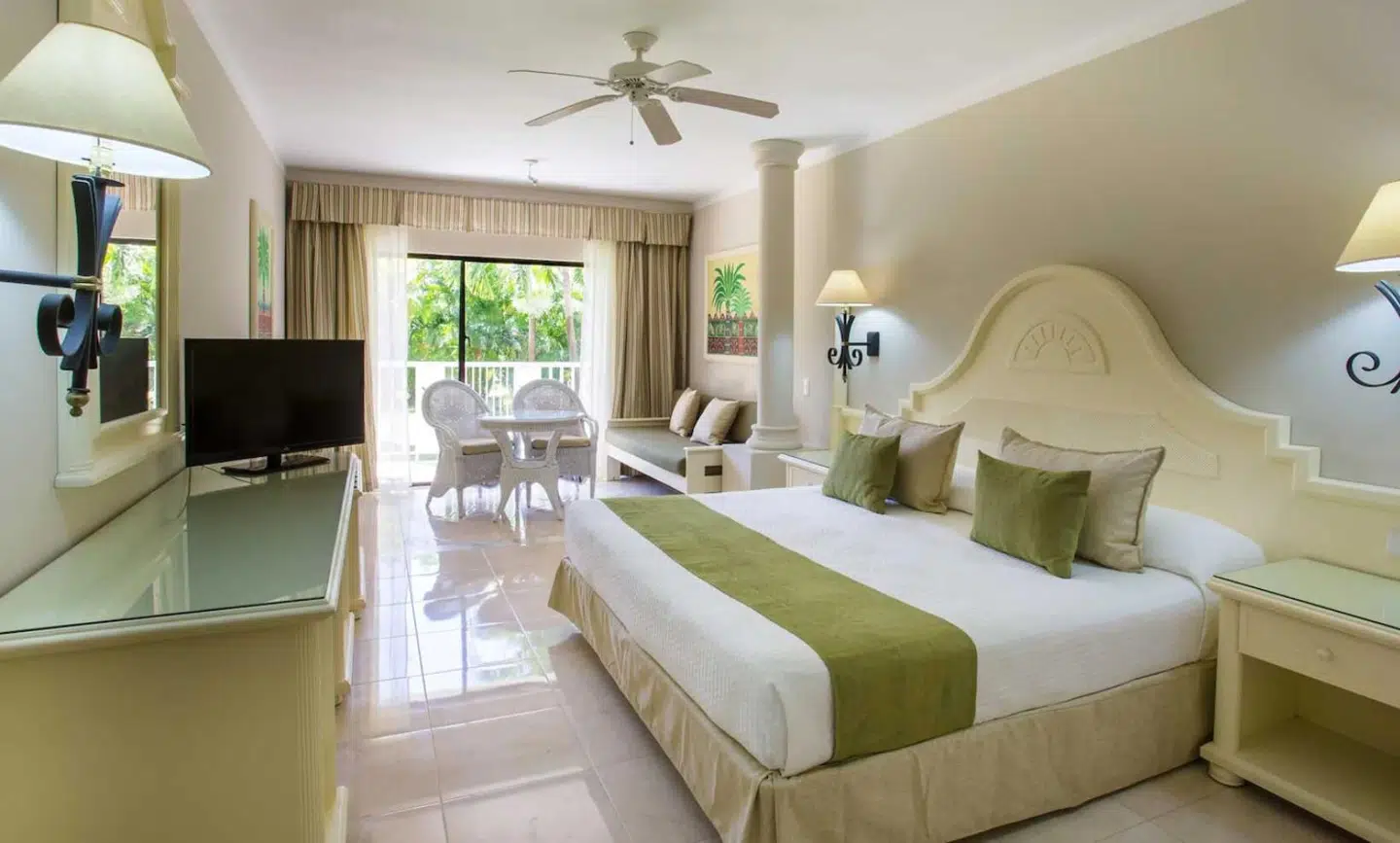 Hotelværelse på Grand Bahia Principe La Romana i Den Dominikanske Republik. (Foto Bahia Principe Hotels & Resorts)