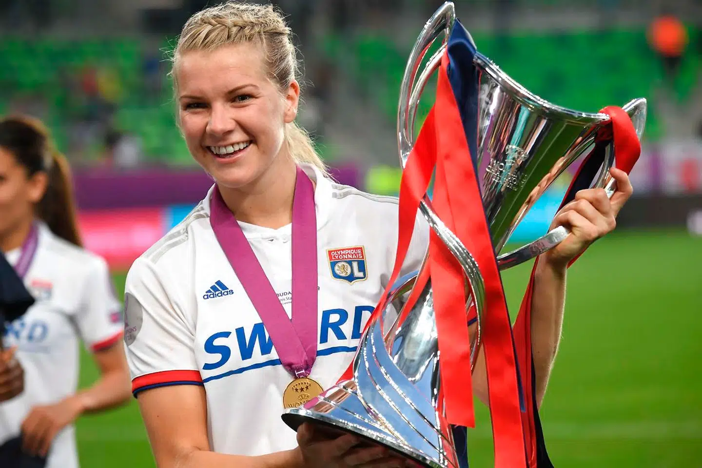 Lyon og Ada Hegerberg vandt Champions League-trofæet igen i maj.