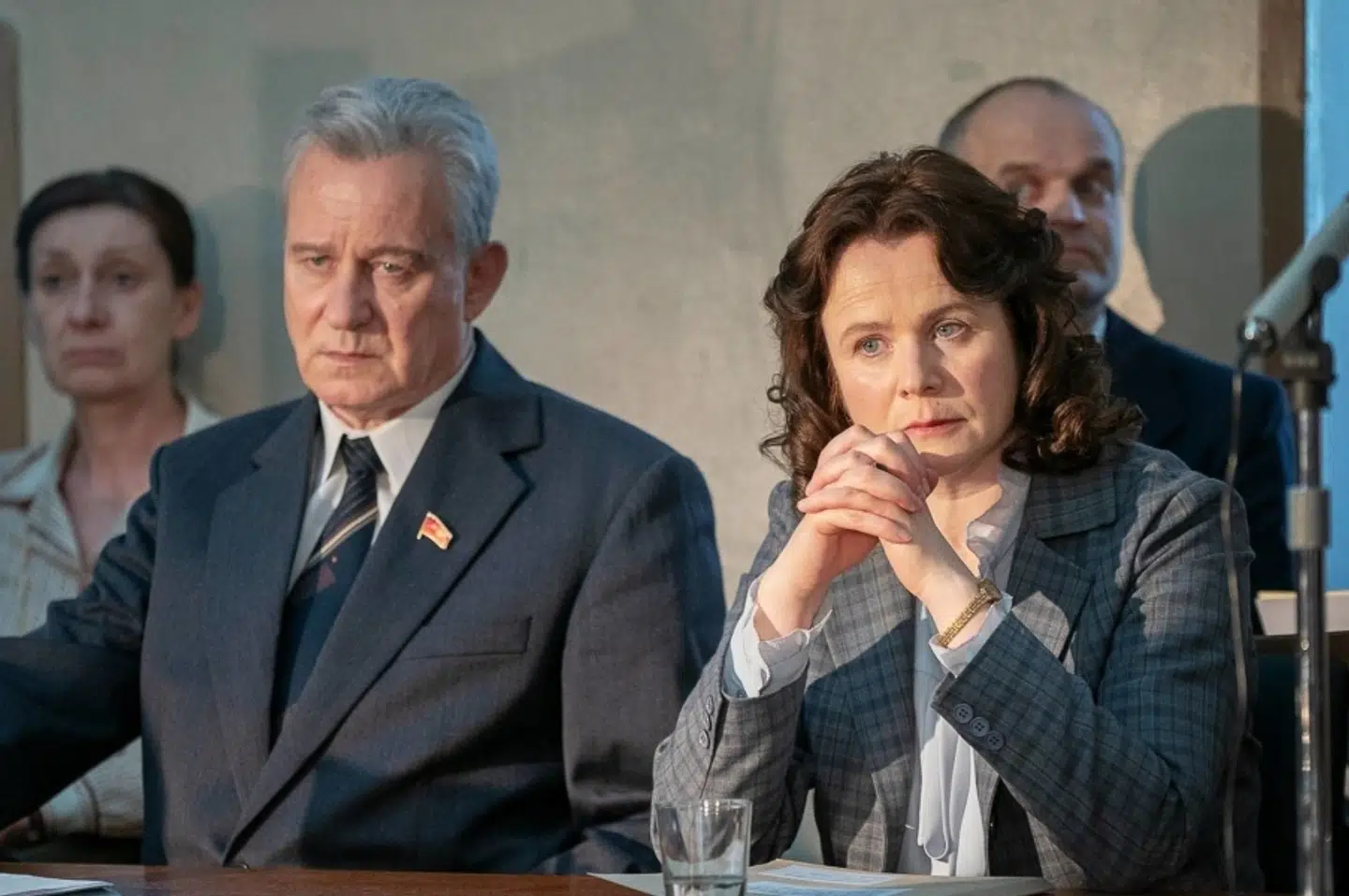 Stellan Skarsgaard og Emily Watson spiller to af hovedrollerne i 'Chernobyl'.
