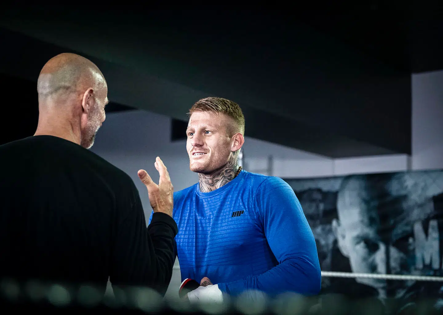 Team Olympian til Open Workout med Mark O. Madsen og Patrick Nielsen forud for Olympian Fight Night i K.B. Hallen lørdag den 8. juni. (Foto: Liselotte Sabroe/Ritzau Scanpix)
