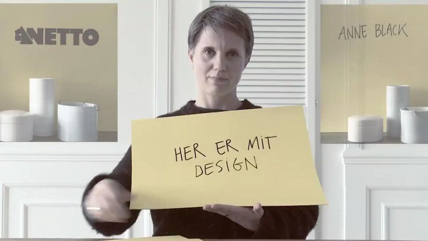 Anne Black lagde en video op i forbindelse med kopikonflikt