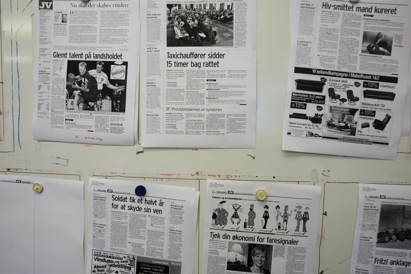 Jysk Fynske Medier er et af de mediehuse, der har tænkt sig at bruge ny mærkningsordningen, der viser, at medierne står til ansvar for sit indhold og er tilmeldt Pressenævnet. (Arkivfoto) Søren Bidstrup/Ritzau Scanpix