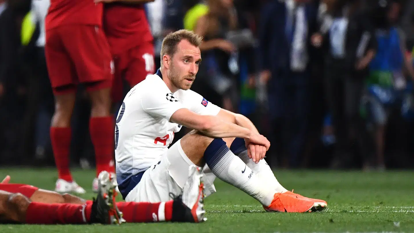 Nedtrykt Christian Eriksen.