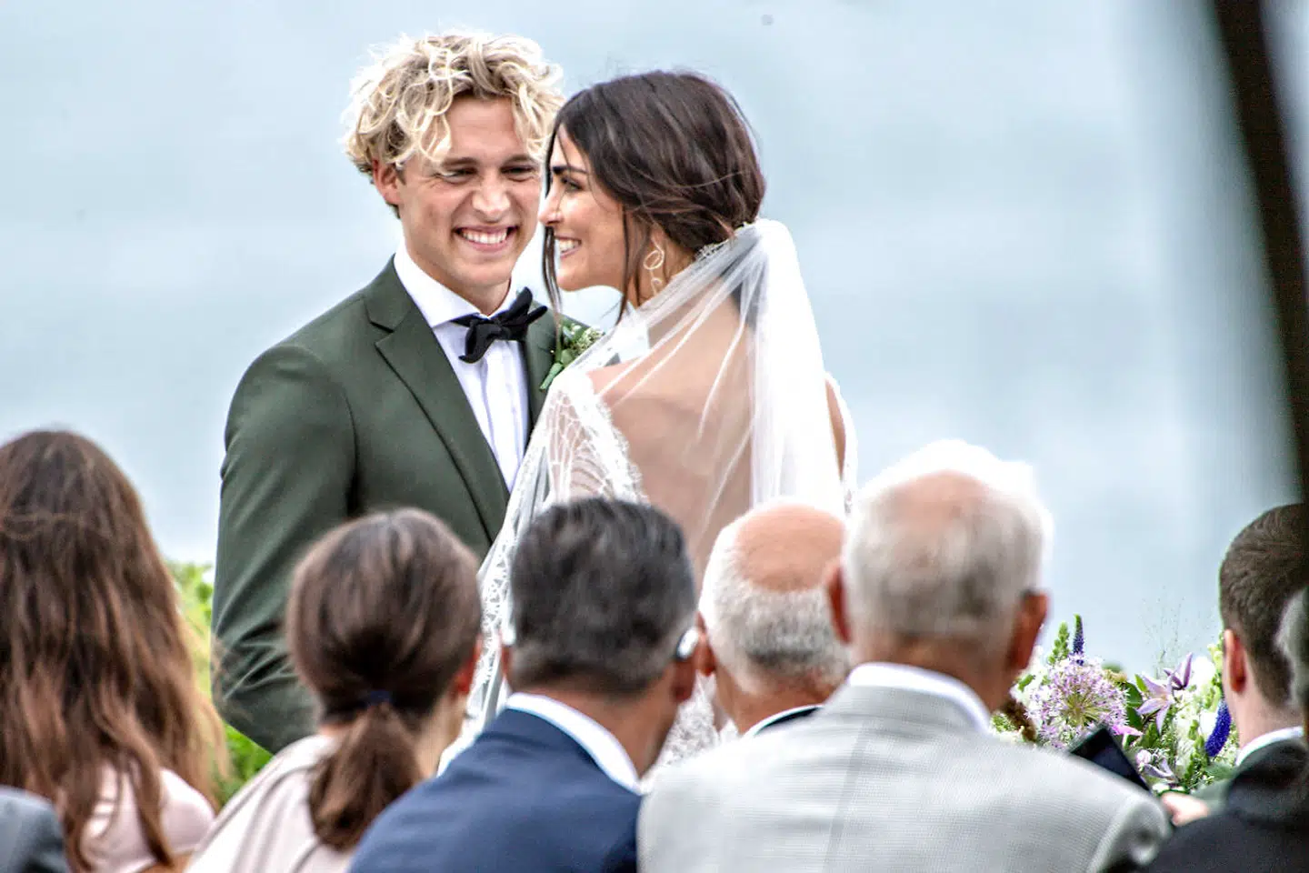 Christopher og Celie Haugaard bryllup. Lørdag den 1. juni 2019.