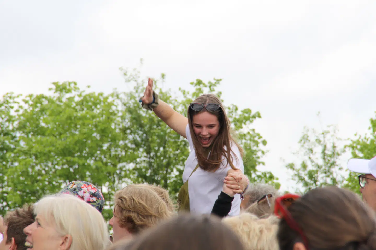 Birthe Kjær på Jelling musikfestival 2019.