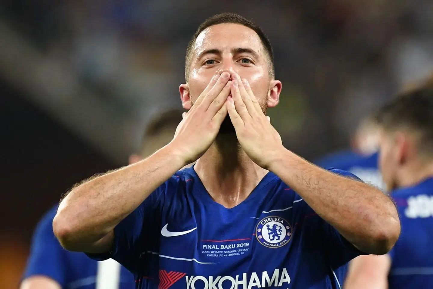 Eden Hazard spille sansdsynligvis sin sidste kamp i Chelsea-trøjen onsdag, da klubben vandt Europa League-finalen mod Arsenal.