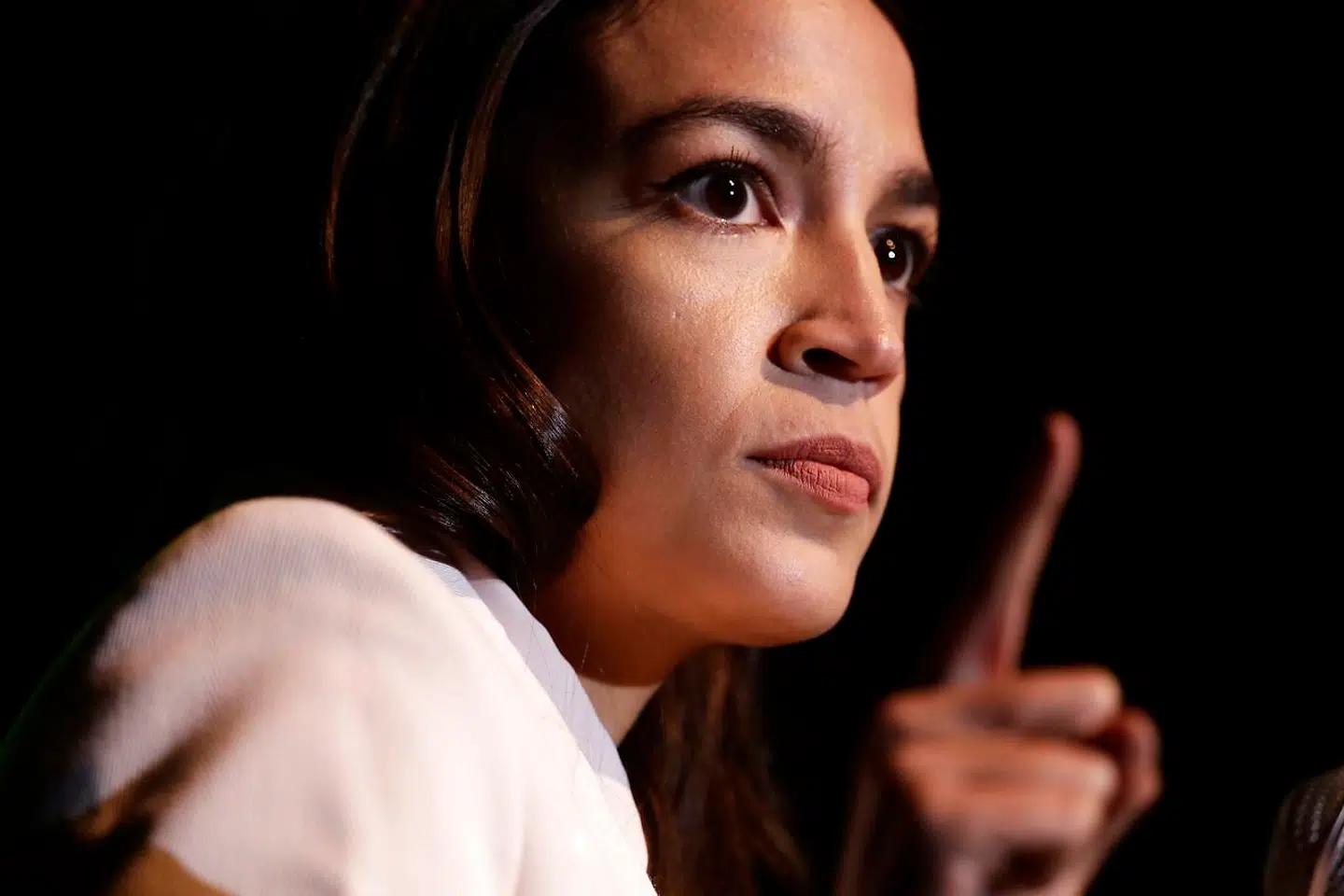 Unge progressive vælgere elsker Alexandria Ocasio-Cortez' idéer om offentlig sygesikring og strenge miljø-lovgivninger. Andre hader den unge venstreorienterede politiker.