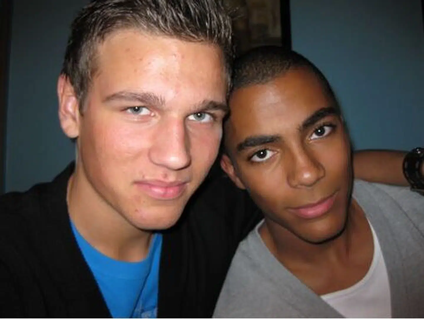 Frederik Kjær (tv) og Jonas Thomsen Sekyere (th).