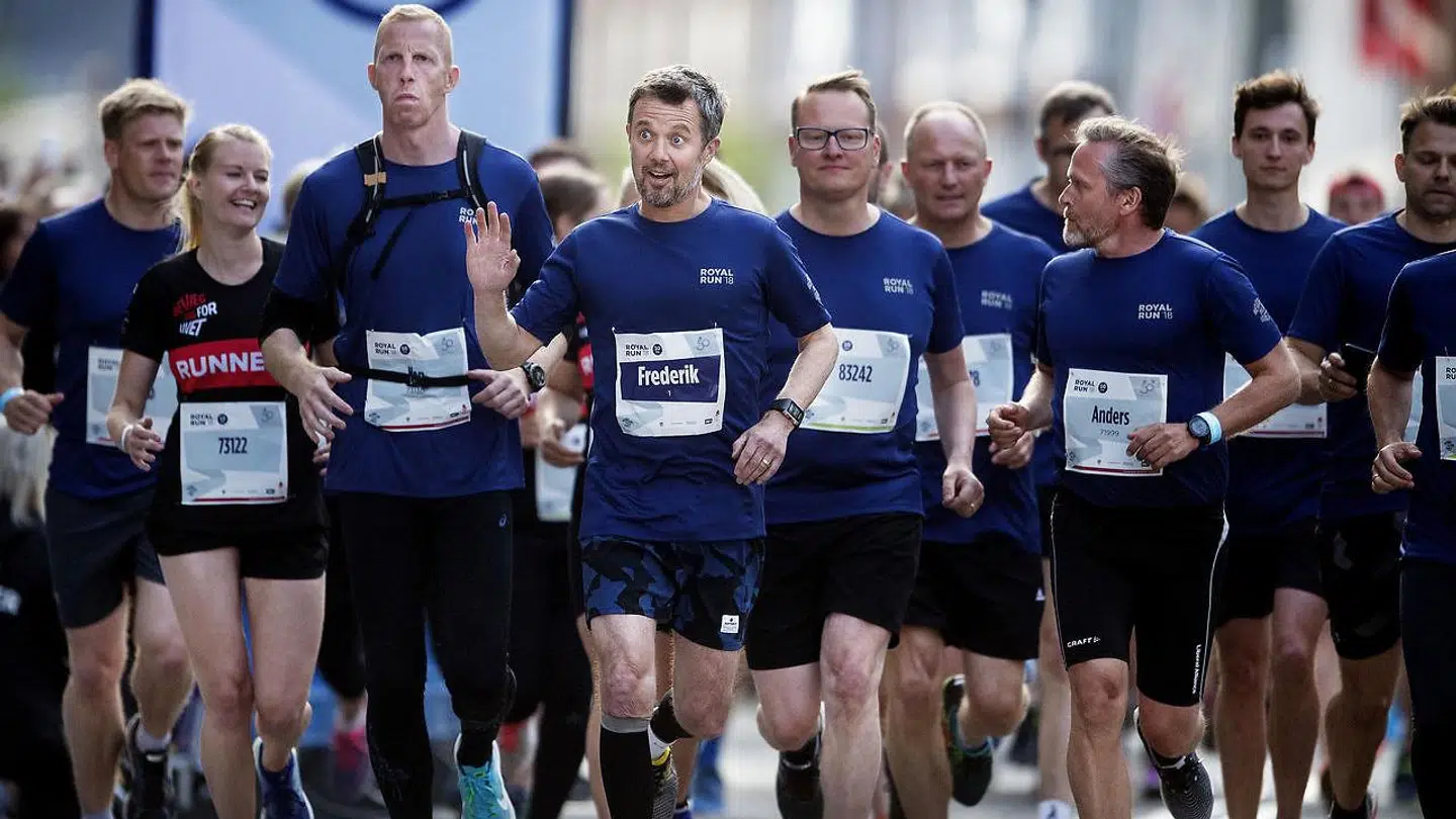 Begivenheden Royal Run blev til sidste år i forbindelse med kronprins Frederiks 50 års fødselsdag. (Foto: Liselotte Sabroe/Ritzau Scanpix)