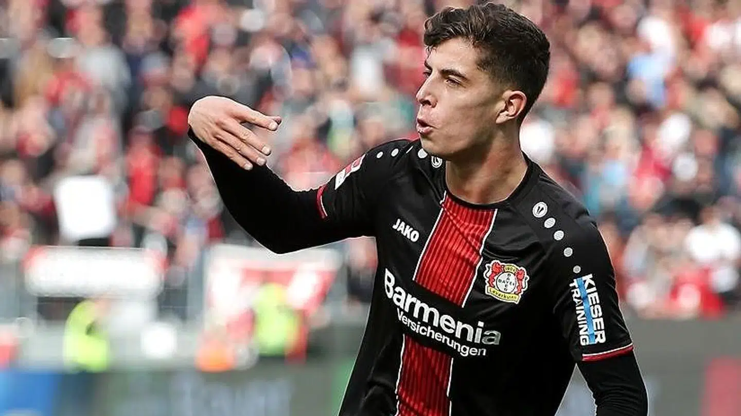 Kai Havertz , som spiller i Bayer Leverkusen.