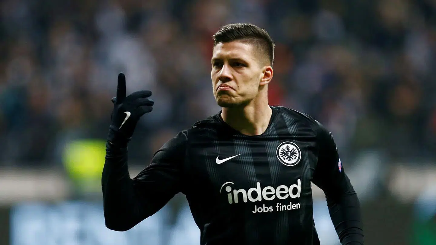 Eintracht Frankfurt's Luka Jovic.