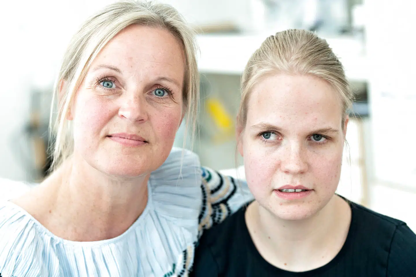 Pernille, mor til hjerneskadet barn Siri. København, 23. maj 2019.