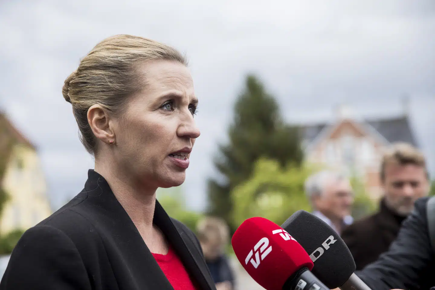 Mette Frederiksen har set et klip fra dokumentaren Daginstitutioner bag facaden, som viser kritisable forhold i en række daginstitutioner i København. Nikolai Linares/Ritzau Scanpix