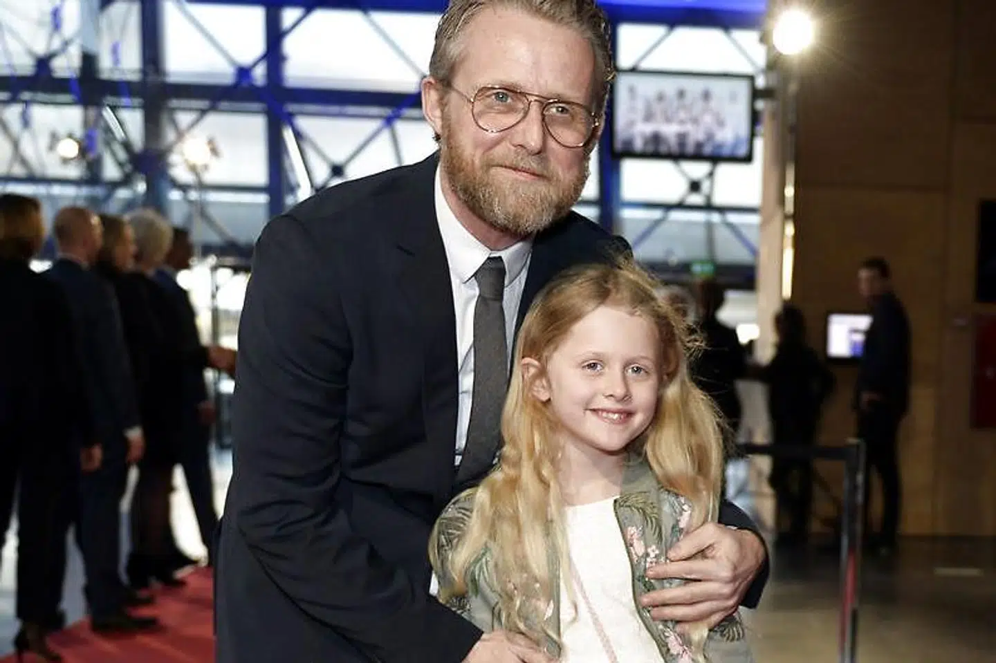 Arkivfoto fra 2015 af Mads Vangsø og datteren Rigmor.