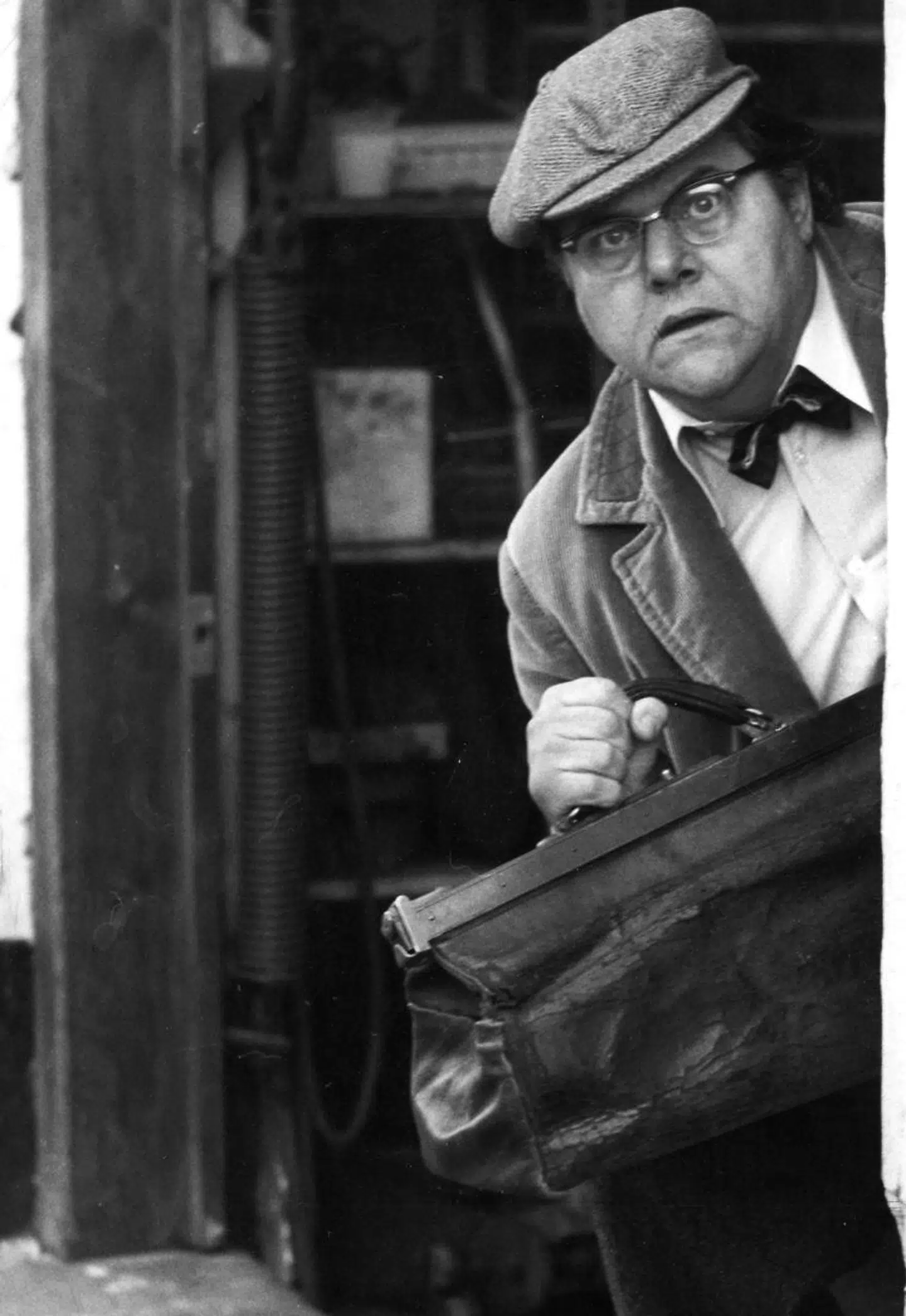 Poul Bundgaard i den ikoniske rolle som Keld i Olsen Banden.