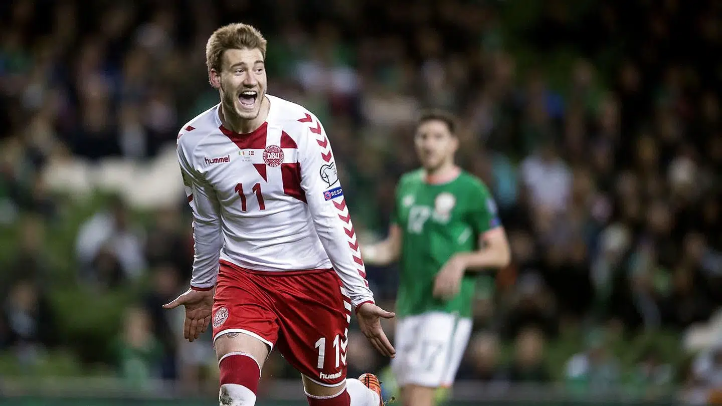 I november fik Nicklas Bendtner så slået fast, at han var tilbage på det danske landshold, da han i VM-kvalifikationskampen mod Irland scorede til 5-1 på straffespark.