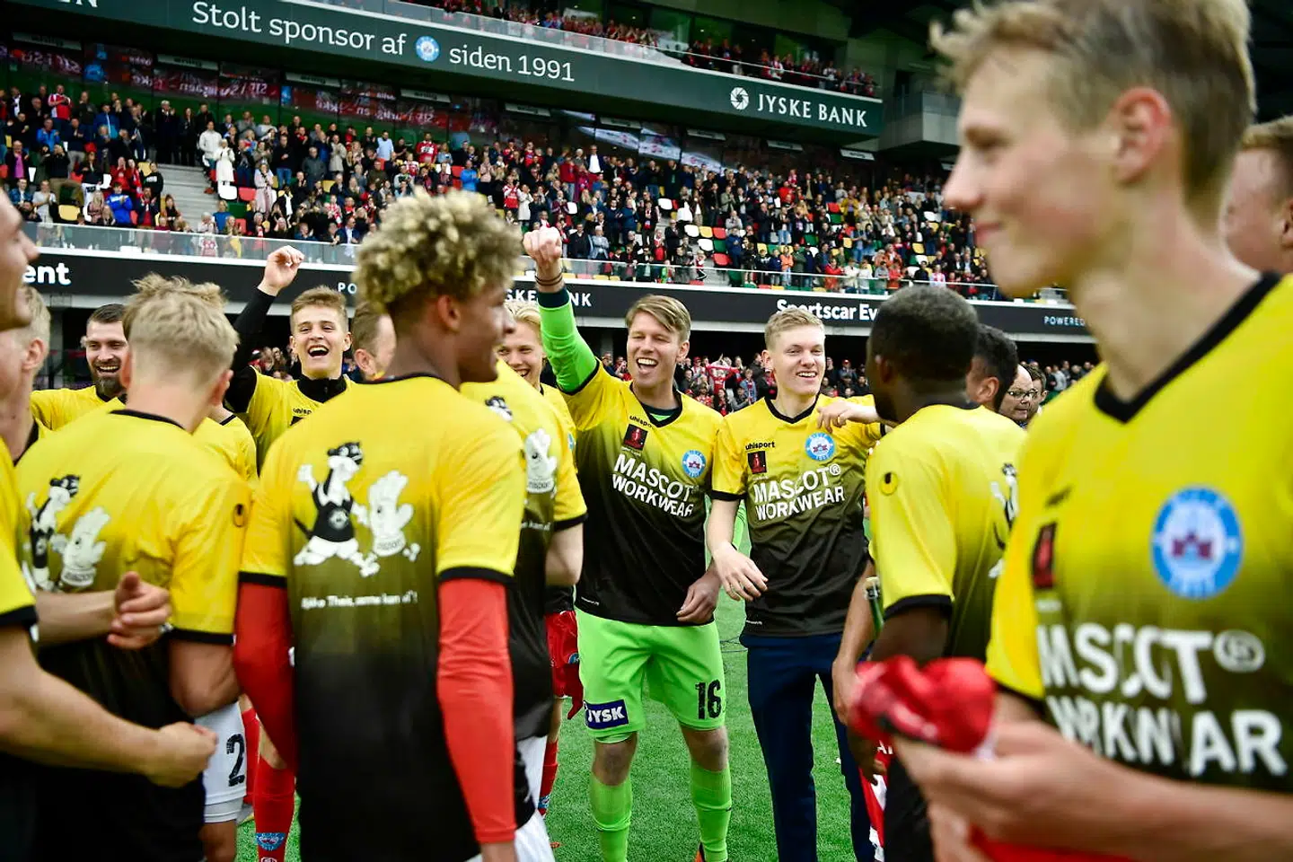 1. divisionskampen i Silkeborg, lørdag den 25. maj. 2019.