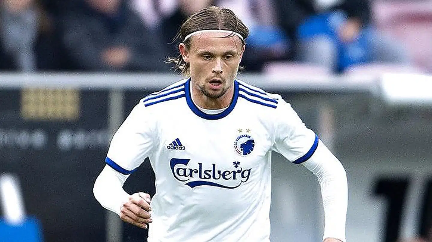 FCK's Peter Ankersen i superligakampen FC Midtjylland mod FC København på MCH-Arena i Herning 16. september 2018.