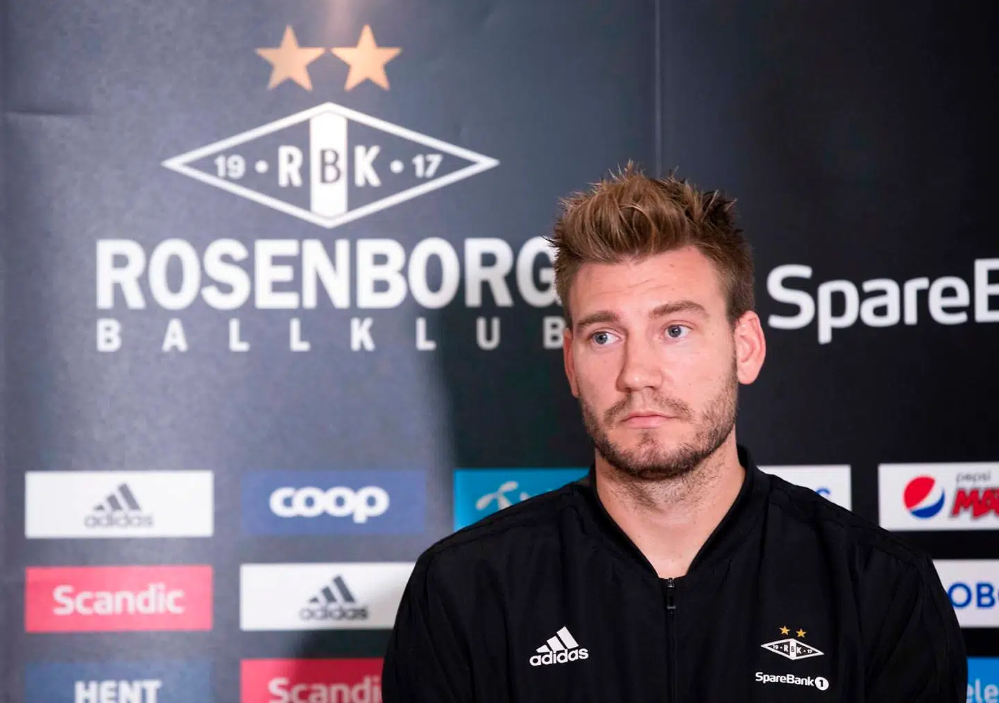 Nicklas Bendtner kom til Rosenborg for to år siden fra Nottingham Forest i Englands næstbedste række.