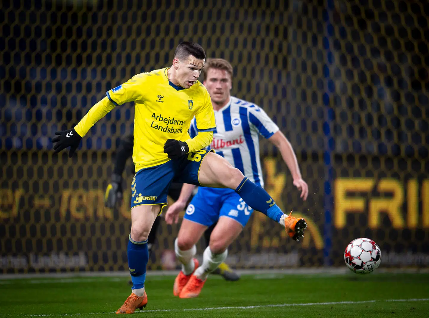 Angriberen Ante Erceg er en af de spillere, der efter planen skal sælges denne sommer. (Foto: Liselotte Sabroe/Ritzau Scanpix)