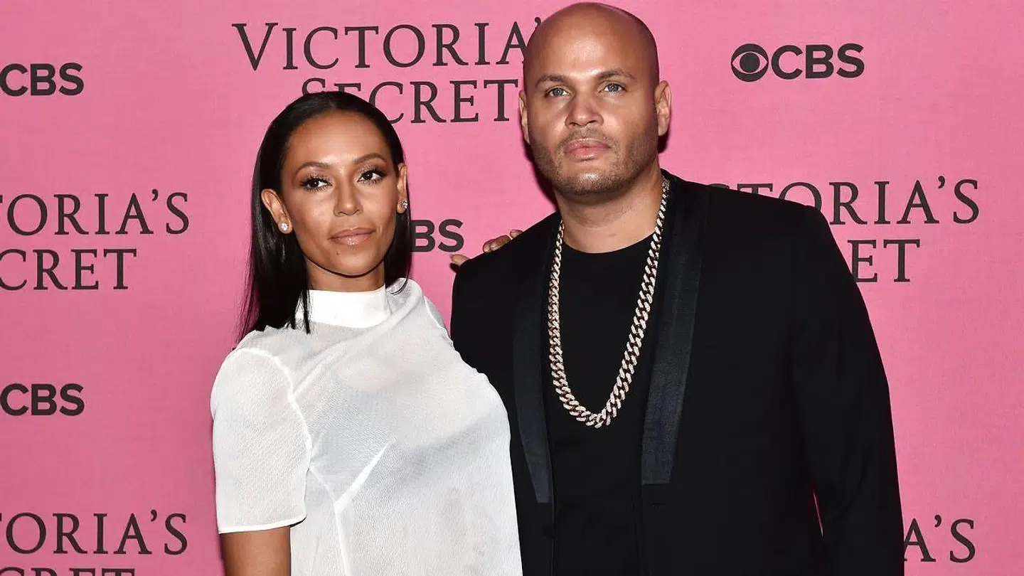 Melanie Brown og eksmanden Stephen Belafonte.