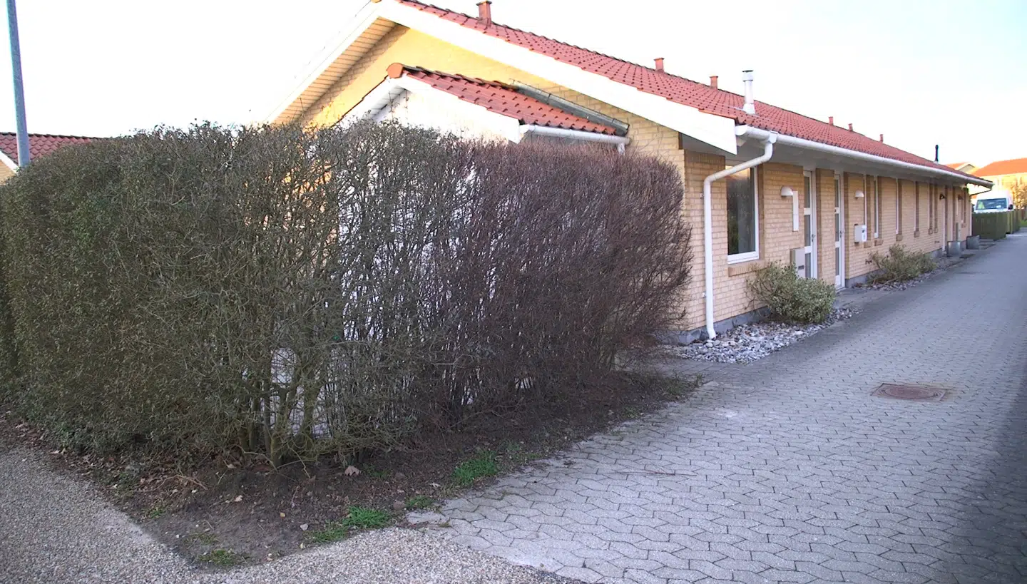 Michael Busk Hansens rækkehus.