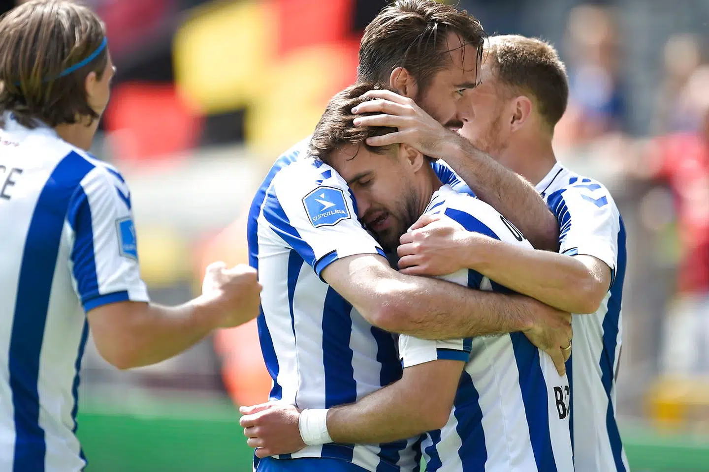Superliga: FC Nordsjælland-OB på Farum Park, søndag den 19 maj 2019. (Foto: Liselotte Sabroe/Scanpix 2019)