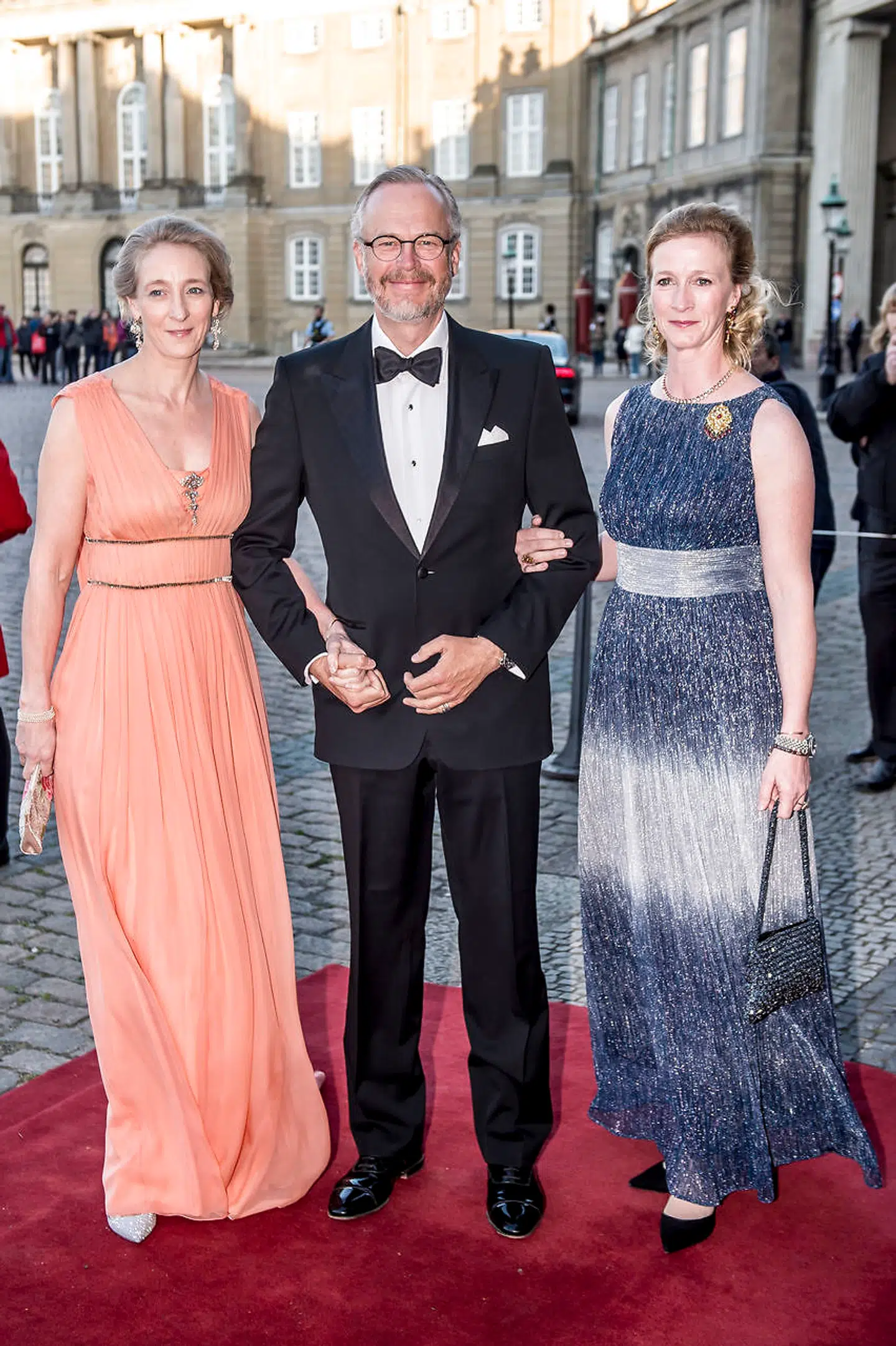 Prinsesse Alexandra af Sayn-Wittgenstein-Berleburg (tv.) og Michael Ahlefeldt-Laurvig-Bille har dannet par siden 2017.