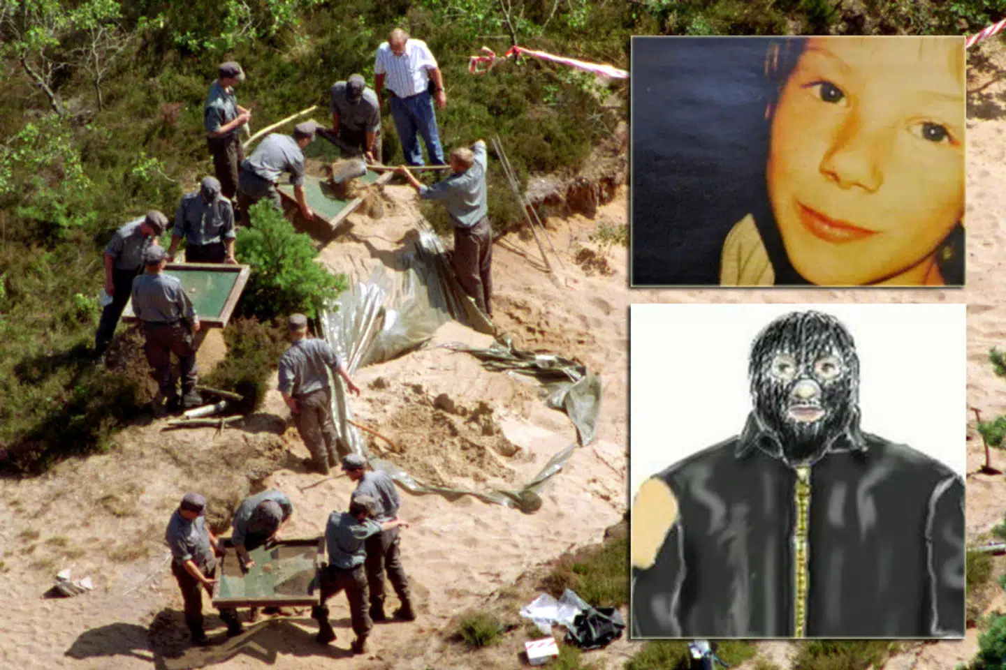 Liget af den otteårige tyske dreng Dennis Rostel blev i 1995 fundet nedgravet i en klitplantage nær Vinderup. På baggrund af vidneudsagn fik politiet dengang lavet en fantontegning af den såkaldte maskemand, der havde lejet et sommerhus i Jylland og gravet drengens lig ned. Han undersøges nu også angående Madeleine McCanns forsvinden.