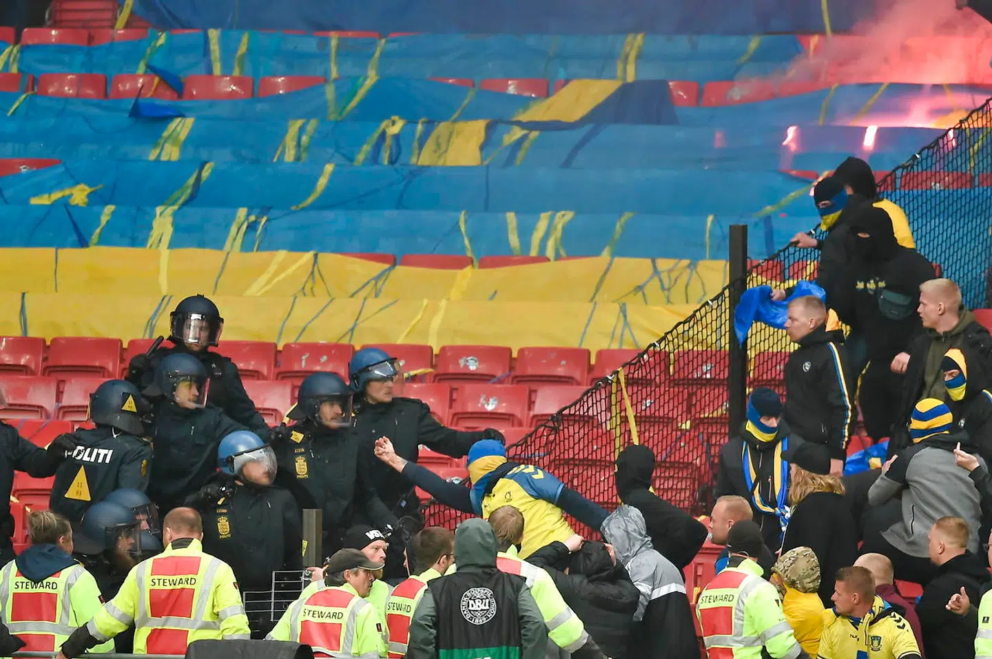 Pokalfinale mellem Brøndby-FC Midtjylland i Telia Parken fredag den 17 maj 2019.. (Foto: Liselotte Sabroe/Ritzau Scanpix)