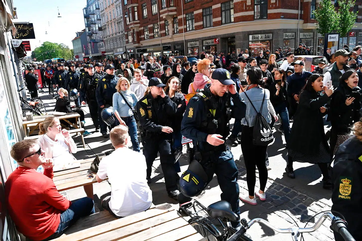 Rasmus Paludan fra Stram Kurs på Nørrebro i København, onsdag den 15. maj 2019.. (Foto: Philip Davali/Ritzau Scanpix)
