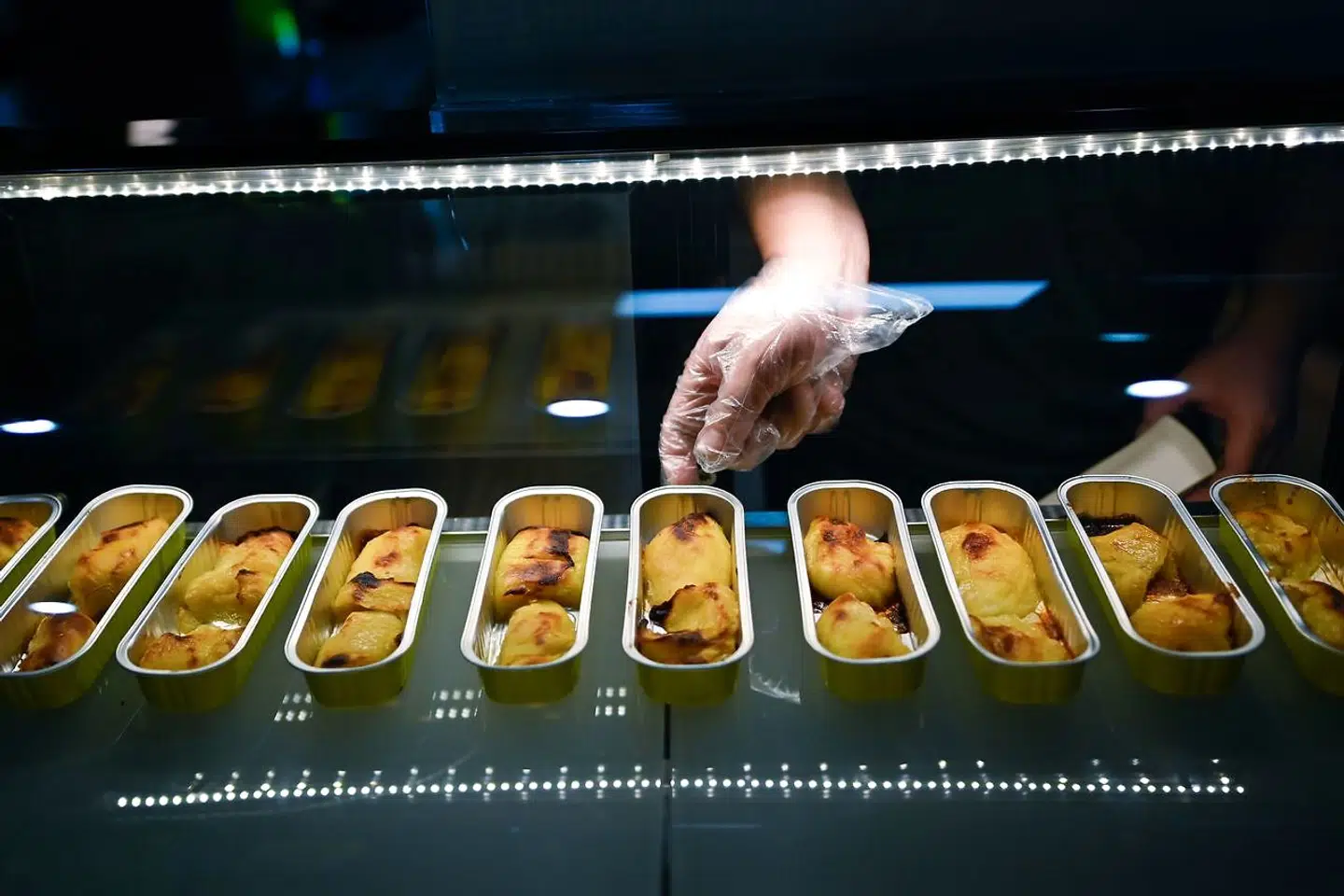 Har er det ristede durian, der er på markedet i Kina.