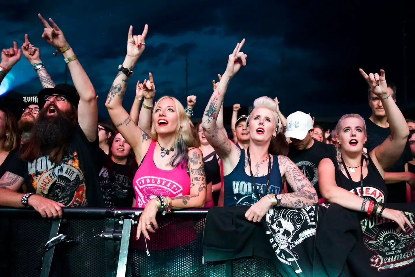 Volbeat-fans.