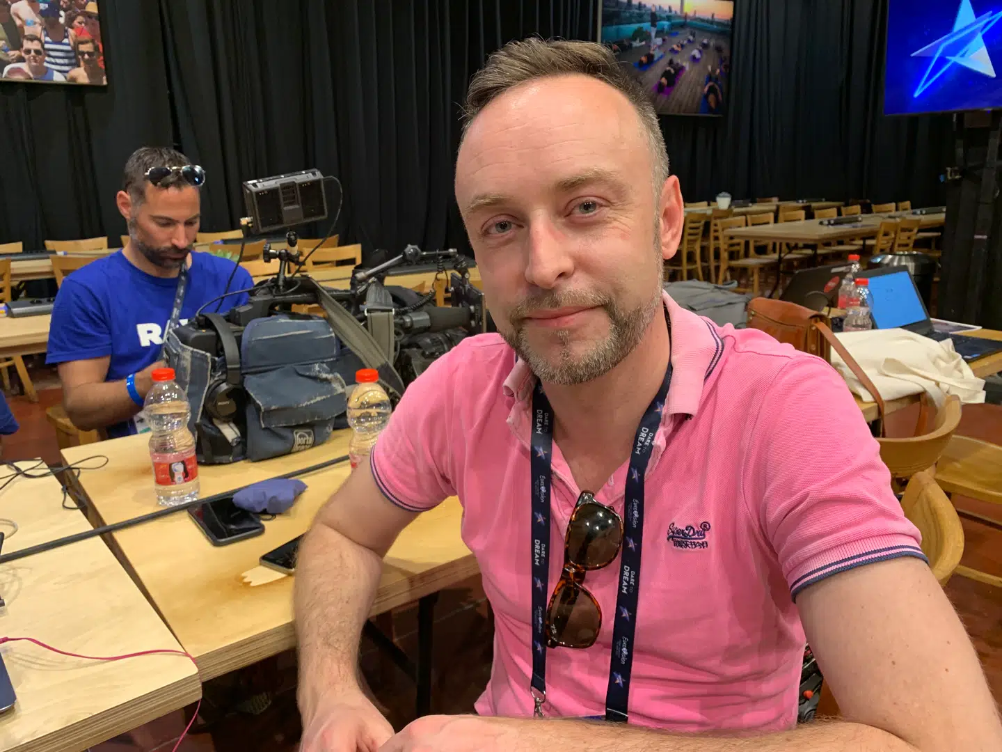 Michiel Sampon fra hollandske RTL.