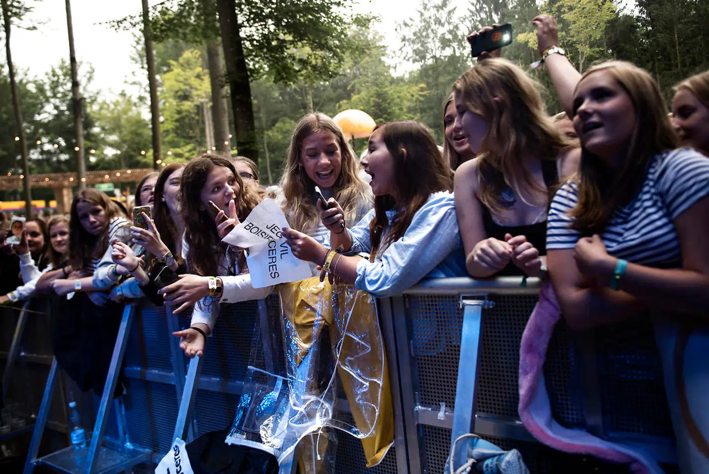 Citybois-fans på Smukfest i 2016.