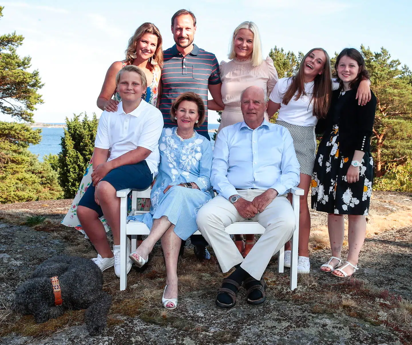 Den norske kongefamilie.