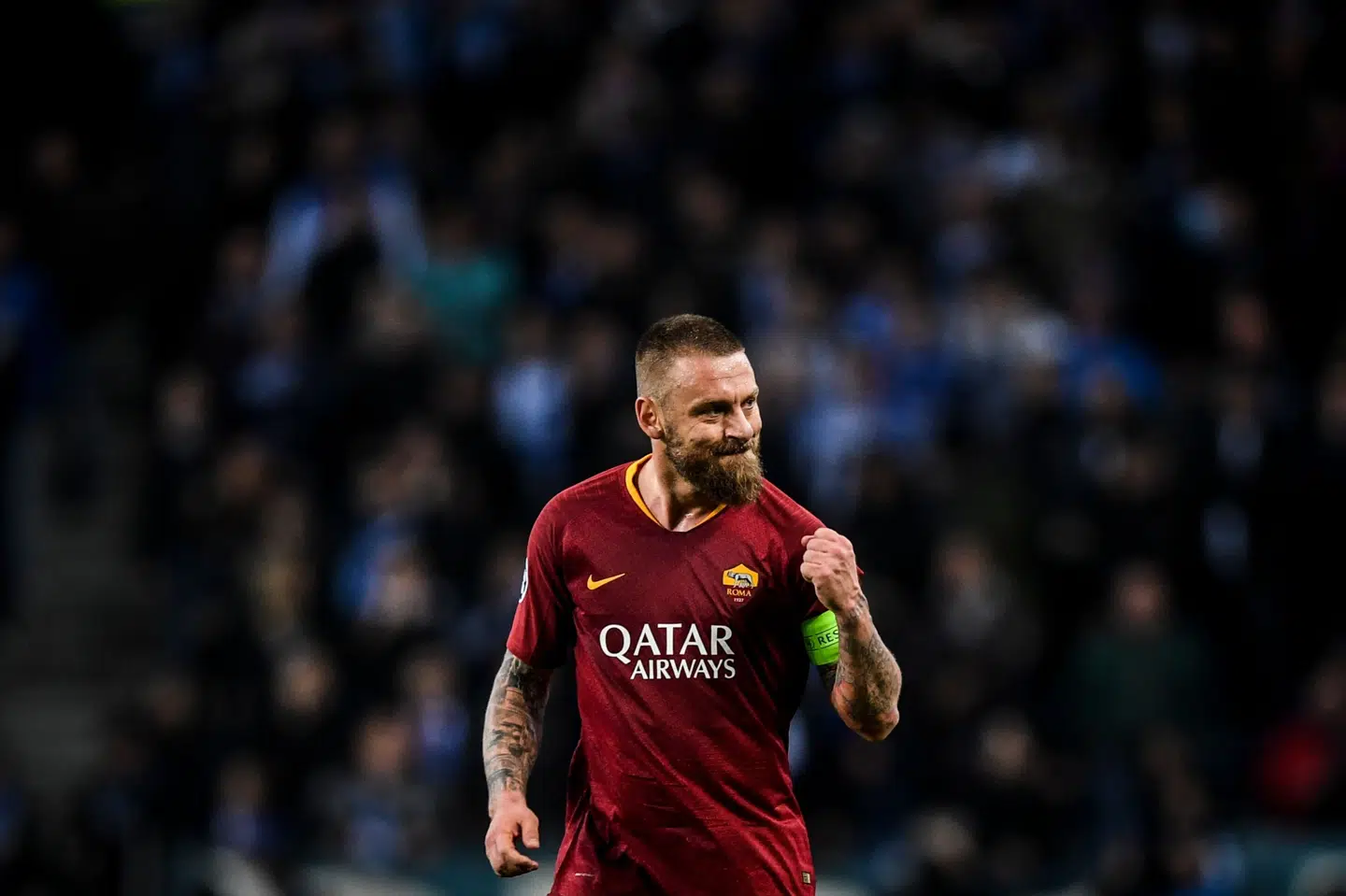 Daniele De Rossi har spillet 615 kampe for Roma, hvilket er næstflest nogensinde. (Arkiv) Patricia De Melo Moreira/Ritzau Scanpix
