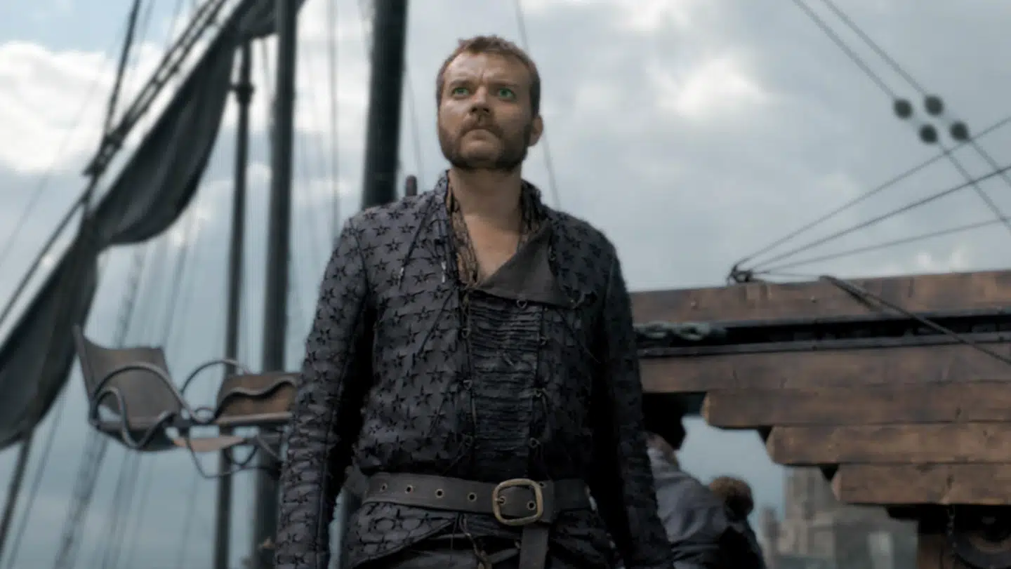 Pilou Asbæk i rollen som Euron Greyjoy i 'Game of Thrones'.