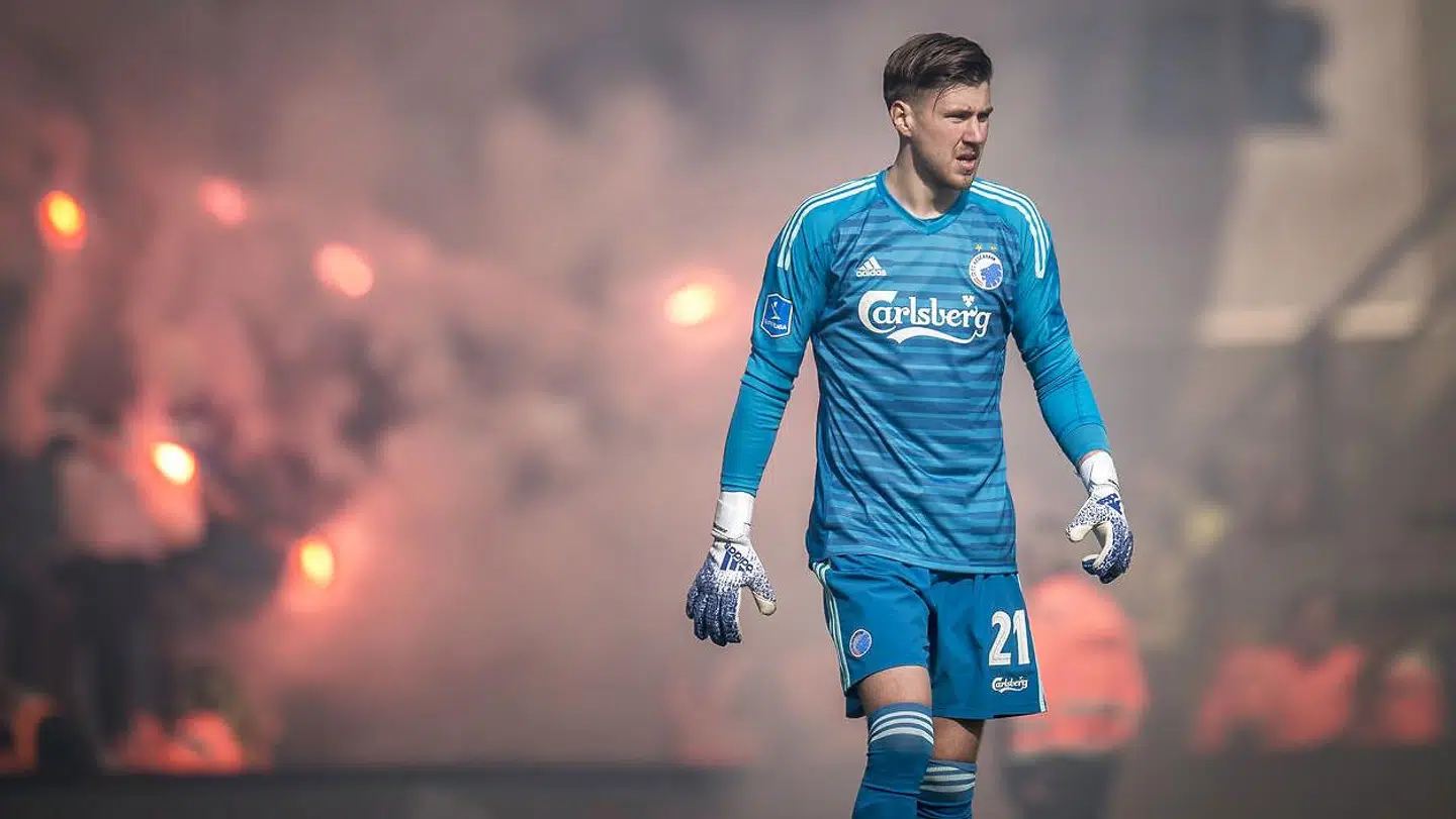 FC Københavns Jesse Joronen er ikke bekymret over, at klubben har hentet Sten Grytebust i OB.