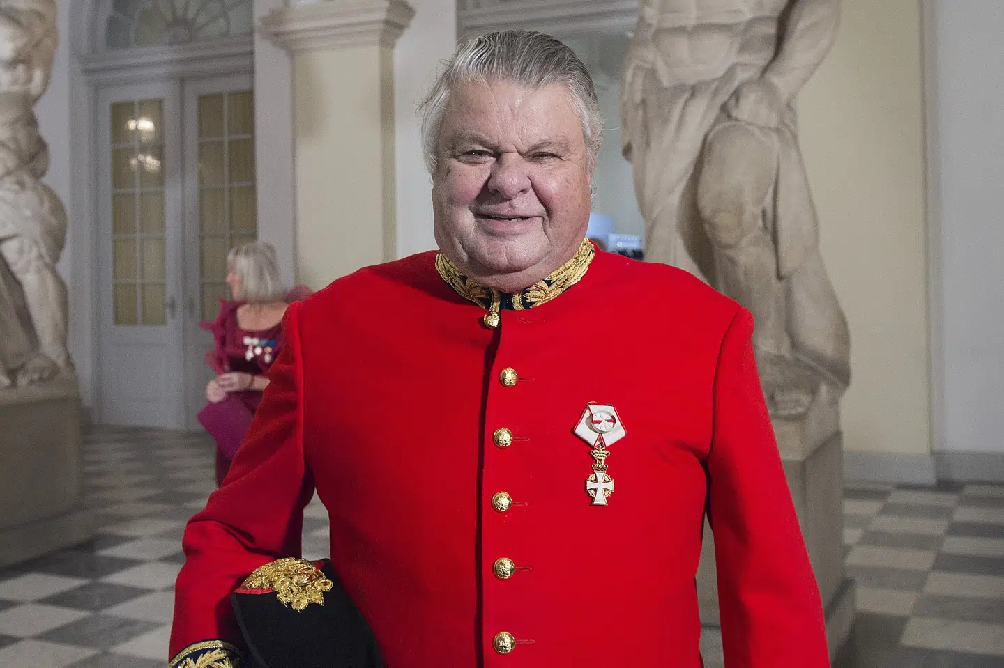 Christian Kjær har været en mangeårig ven af kongehuset. Her ses han ved en nytårskur 4. januar 2017. (Arkivfoto) Liselotte Sabroe/Ritzau Scanpix