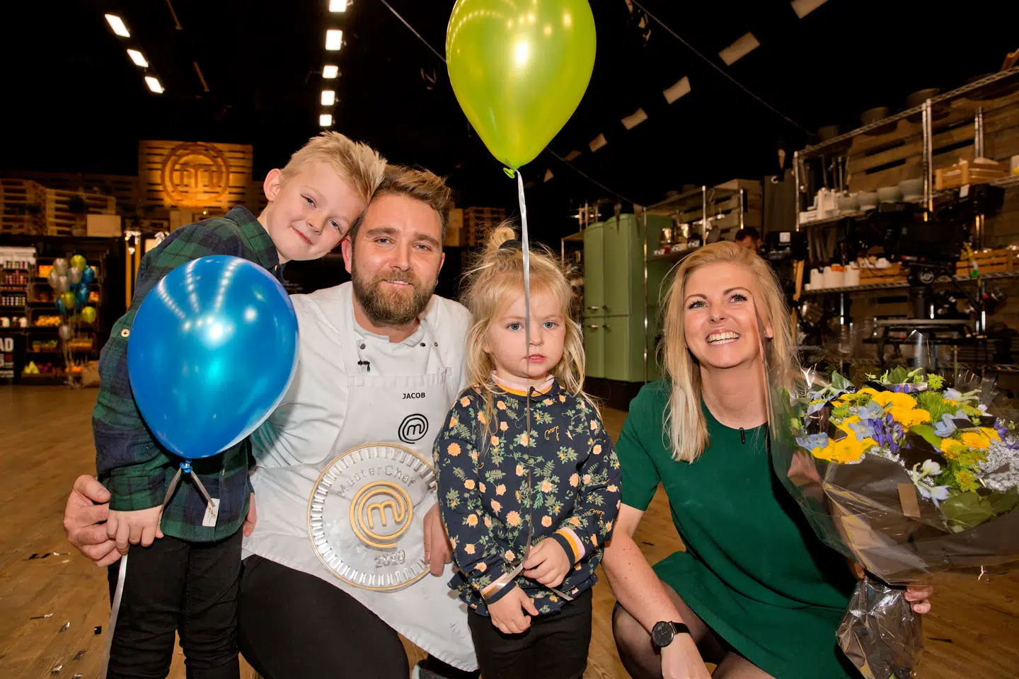 Jacob Lionett og kærsten Julie skal pruge præmiepengene på et bryllup til august.